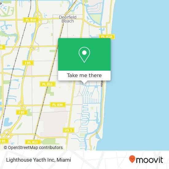 Mapa de Lighthouse Yacth Inc