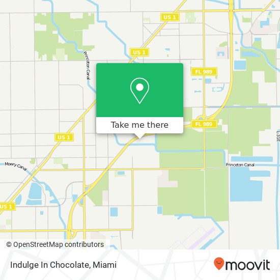 Indulge In Chocolate map