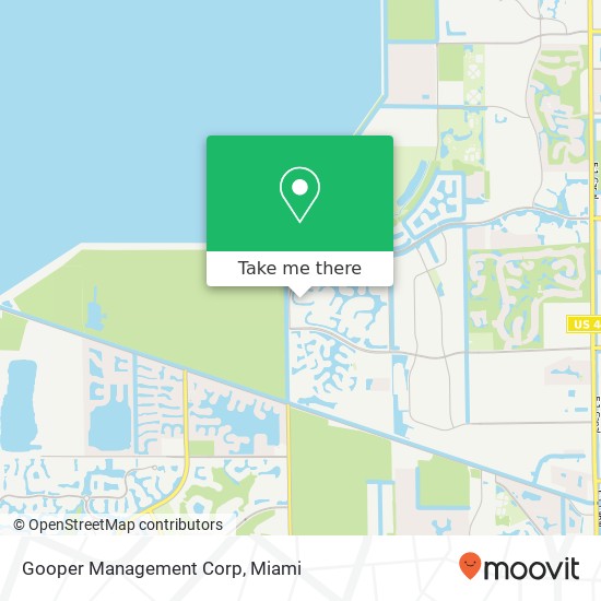 Mapa de Gooper Management Corp