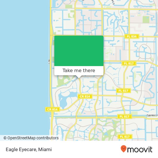 Eagle Eyecare map