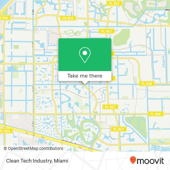 Mapa de Clean Tech Industry