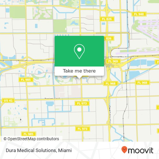 Mapa de Dura Medical Solutions