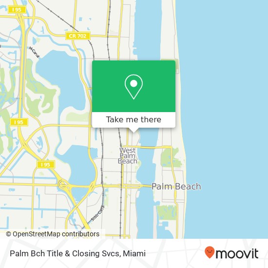 Palm Bch Title & Closing Svcs map