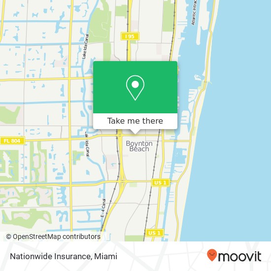 Nationwide Insurance map