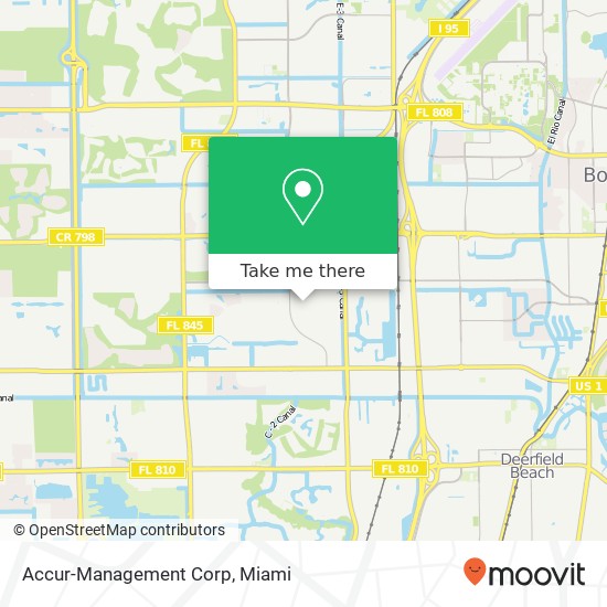 Accur-Management Corp map