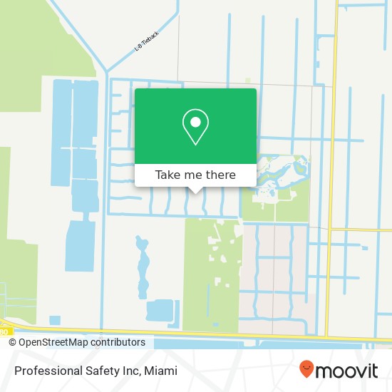 Mapa de Professional Safety Inc