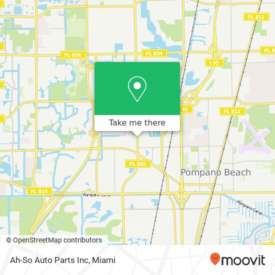 Mapa de Ah-So Auto Parts Inc