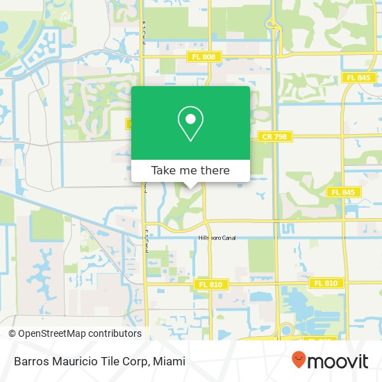 Mapa de Barros Mauricio Tile Corp