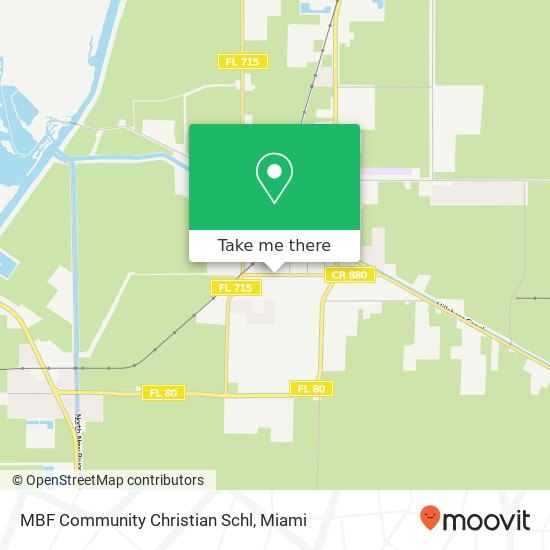 Mapa de MBF Community Christian Schl