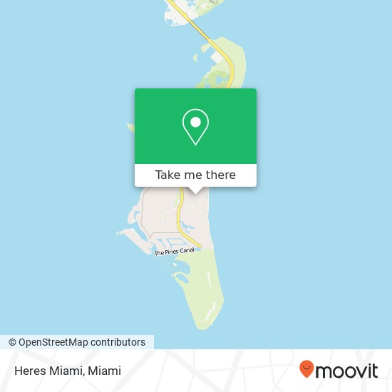 Mapa de Heres Miami