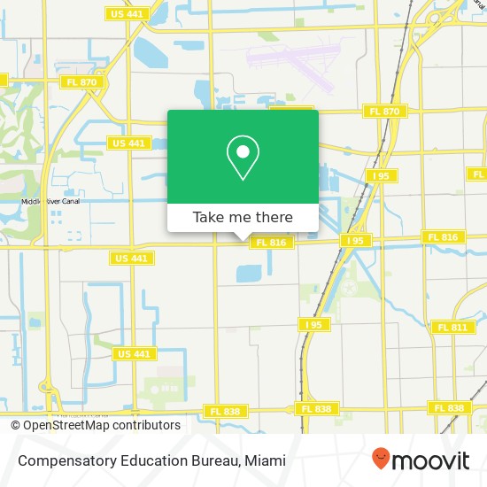 Compensatory Education Bureau map