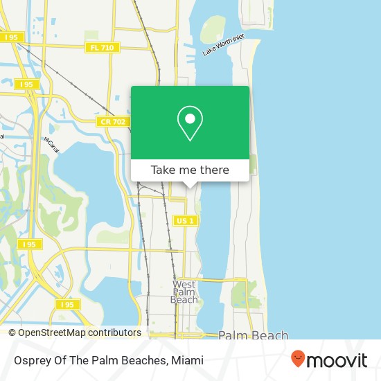 Mapa de Osprey Of The Palm Beaches