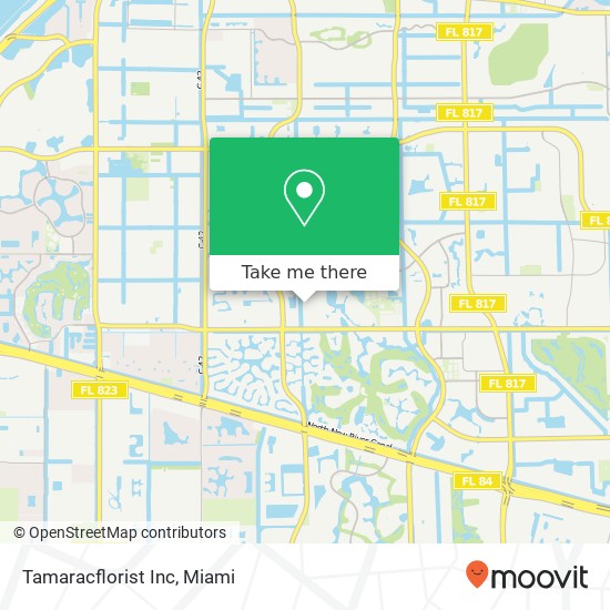 Tamaracflorist Inc map