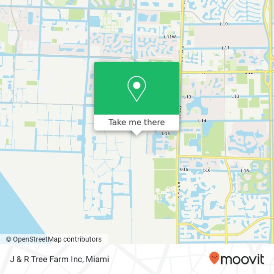 J & R Tree Farm Inc map