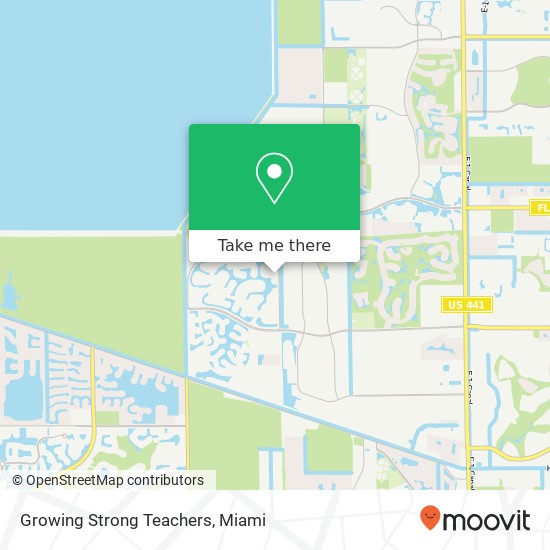 Mapa de Growing Strong Teachers
