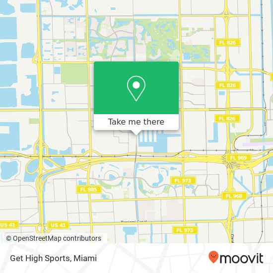 Get High Sports map