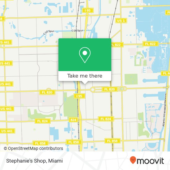 Mapa de Stephanie's Shop