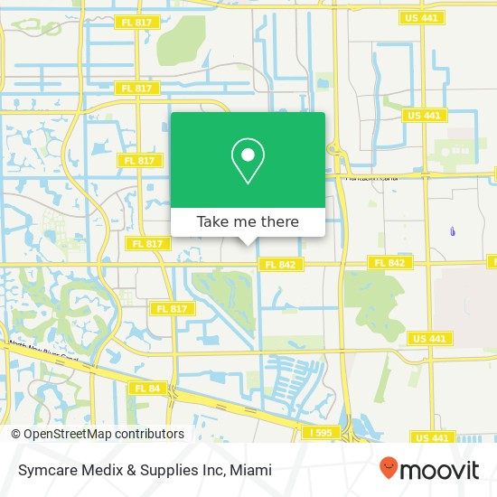 Symcare Medix & Supplies Inc map