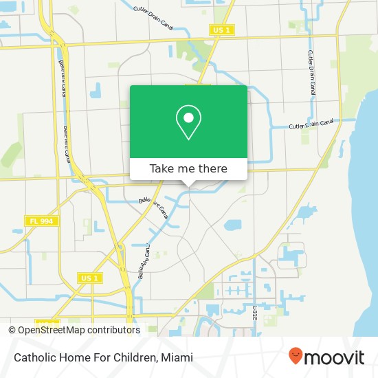 Catholic Home For Children map