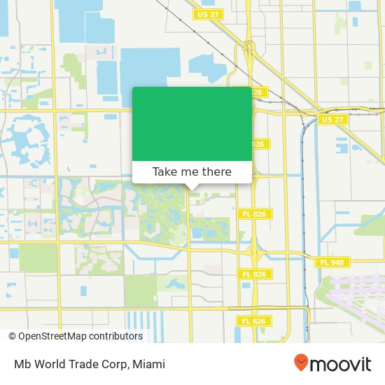 Mapa de Mb World Trade Corp