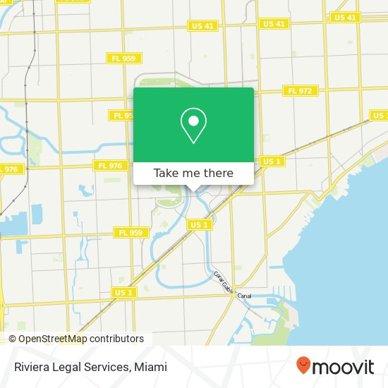 Riviera Legal Services map