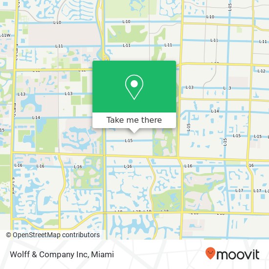 Mapa de Wolff & Company Inc