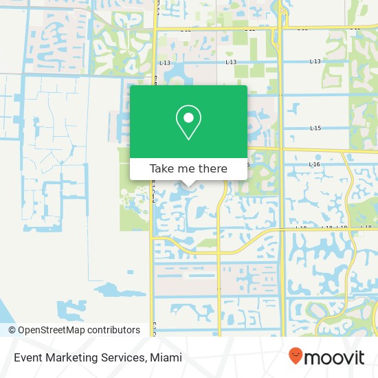 Mapa de Event Marketing Services