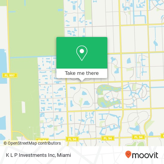 K L P Investments Inc map