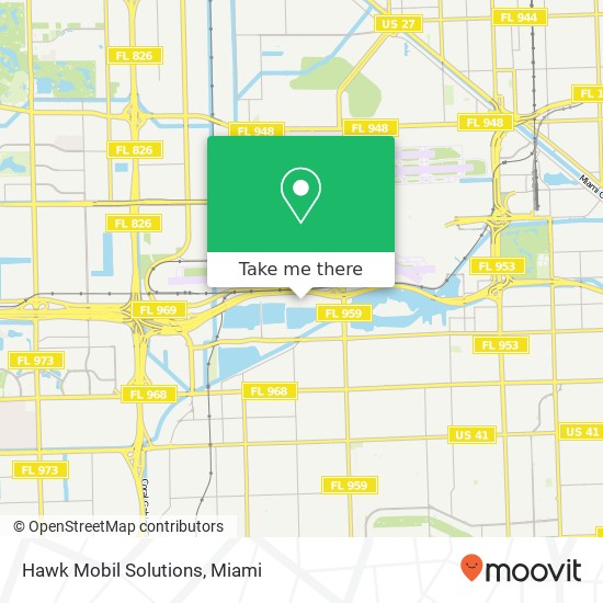Mapa de Hawk Mobil Solutions