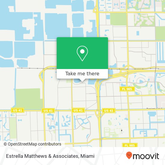 Estrella Matthews & Associates map