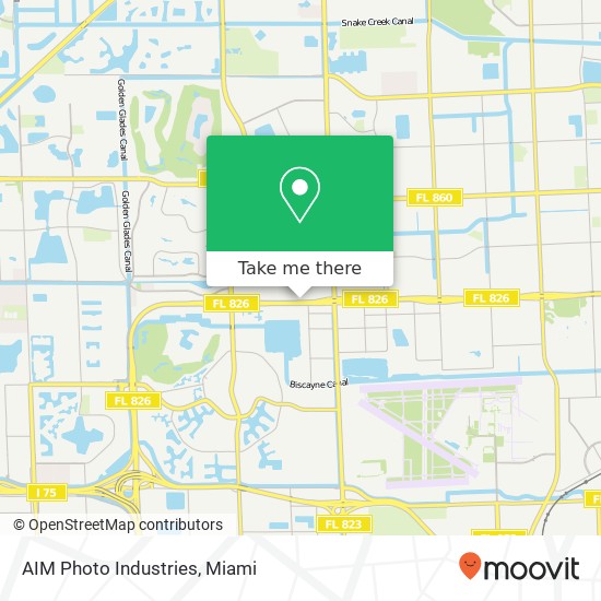 AIM Photo Industries map
