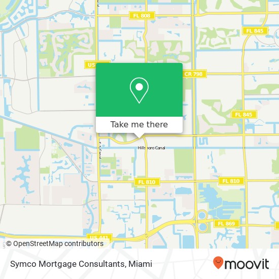 Symco Mortgage Consultants map