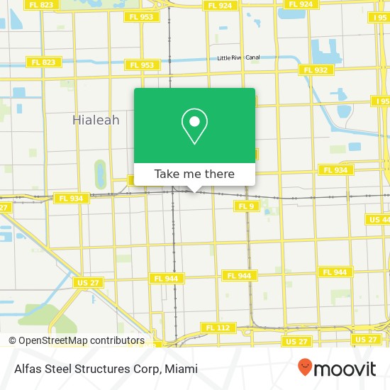 Alfas Steel Structures Corp map