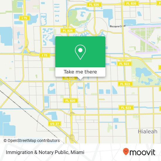 Mapa de Immigration & Notary Public