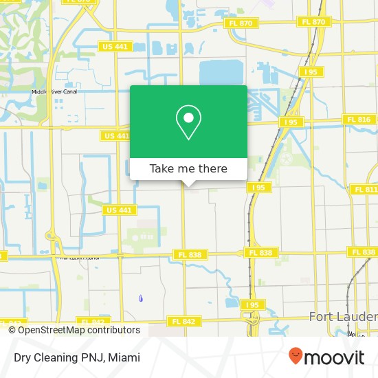 Mapa de Dry Cleaning PNJ