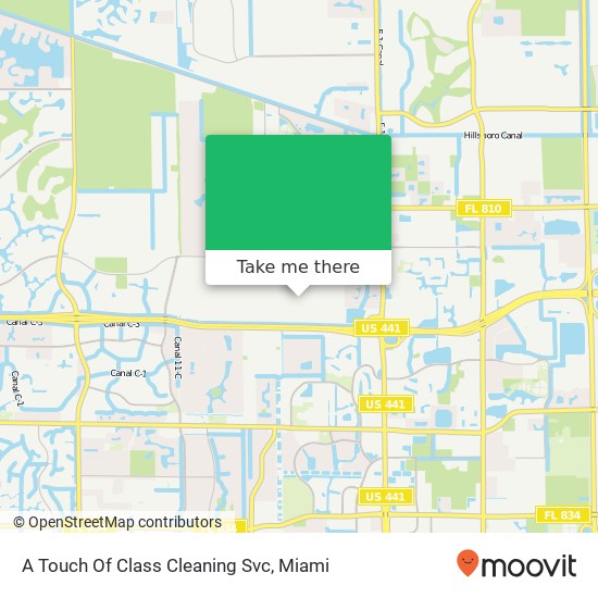 A Touch Of Class Cleaning Svc map