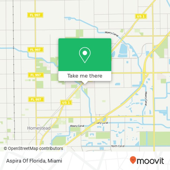 Aspira Of Florida map
