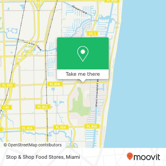 Stop & Shop Food Stores map