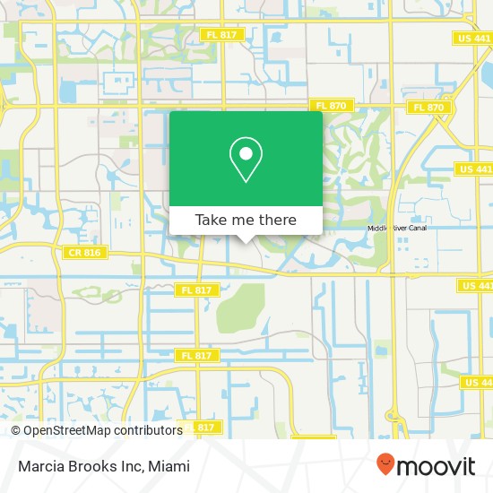 Mapa de Marcia Brooks Inc