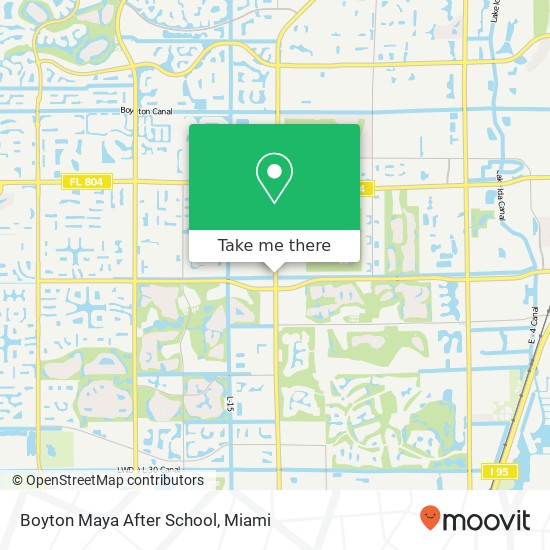 Boyton Maya After School map