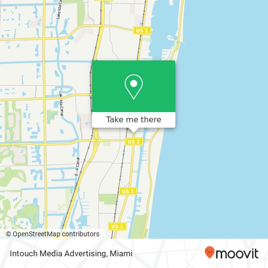 Intouch Media Advertising map