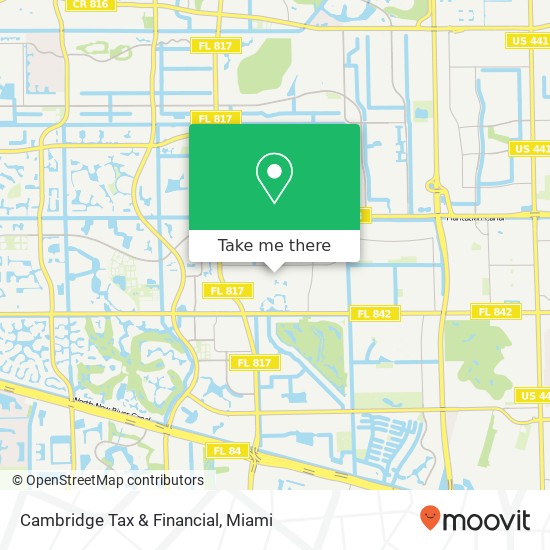 Mapa de Cambridge Tax & Financial