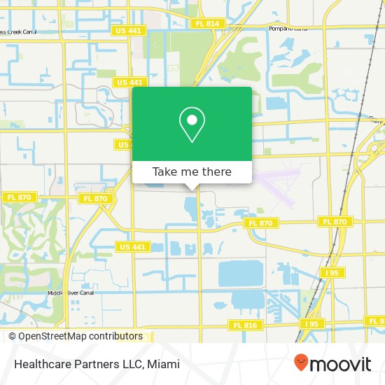 Mapa de Healthcare Partners LLC