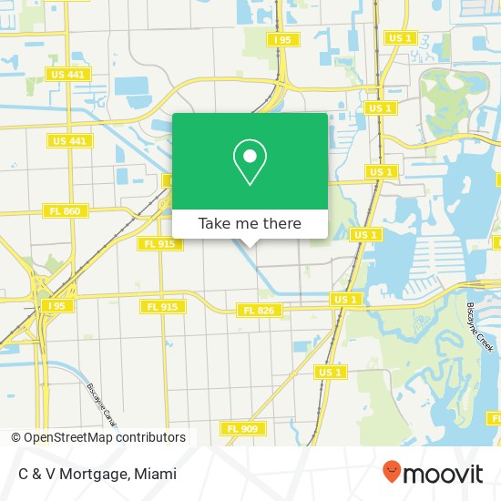 C & V Mortgage map