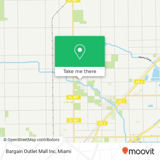 Bargain Outlet Mall Inc map