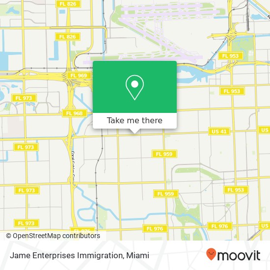 Jame Enterprises Immigration map