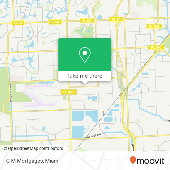 G M Mortgages map