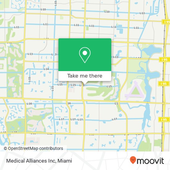 Medical Alliances Inc map