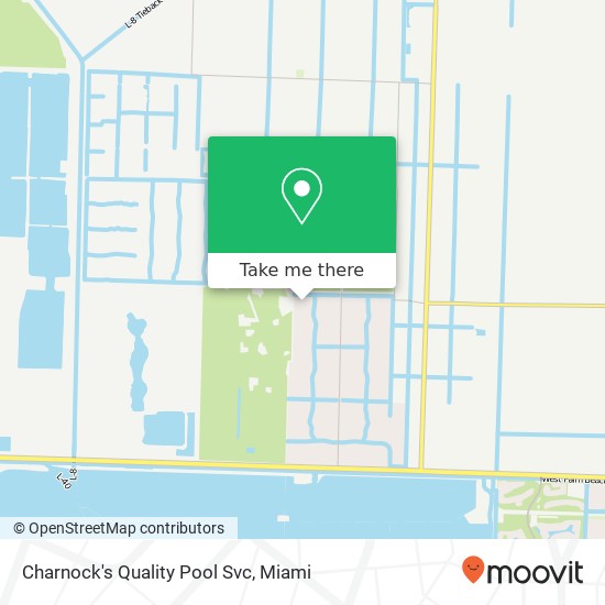 Charnock's Quality Pool Svc map