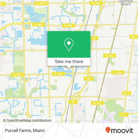 Mapa de Purcell Farms